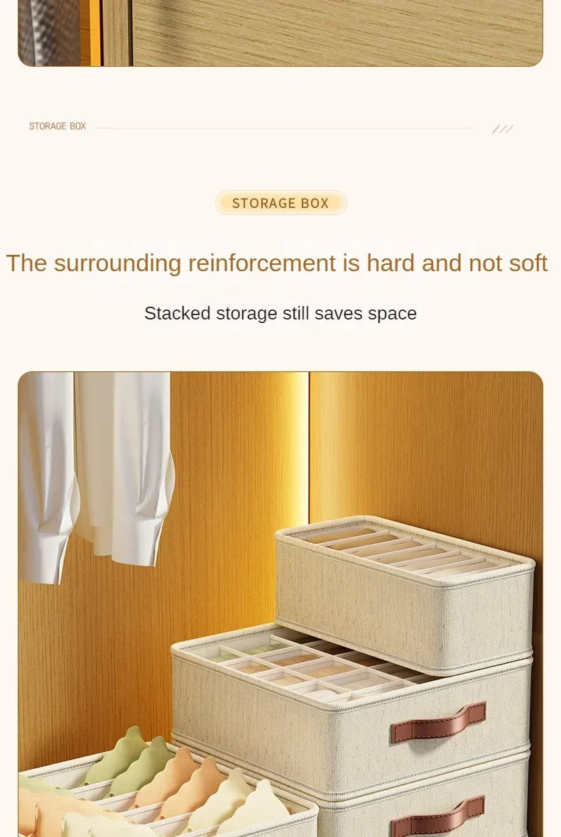 Multifunctional Foldable Drawer Organizer