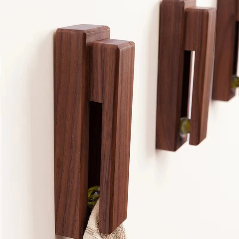 Nordic Wooden Towel Holder