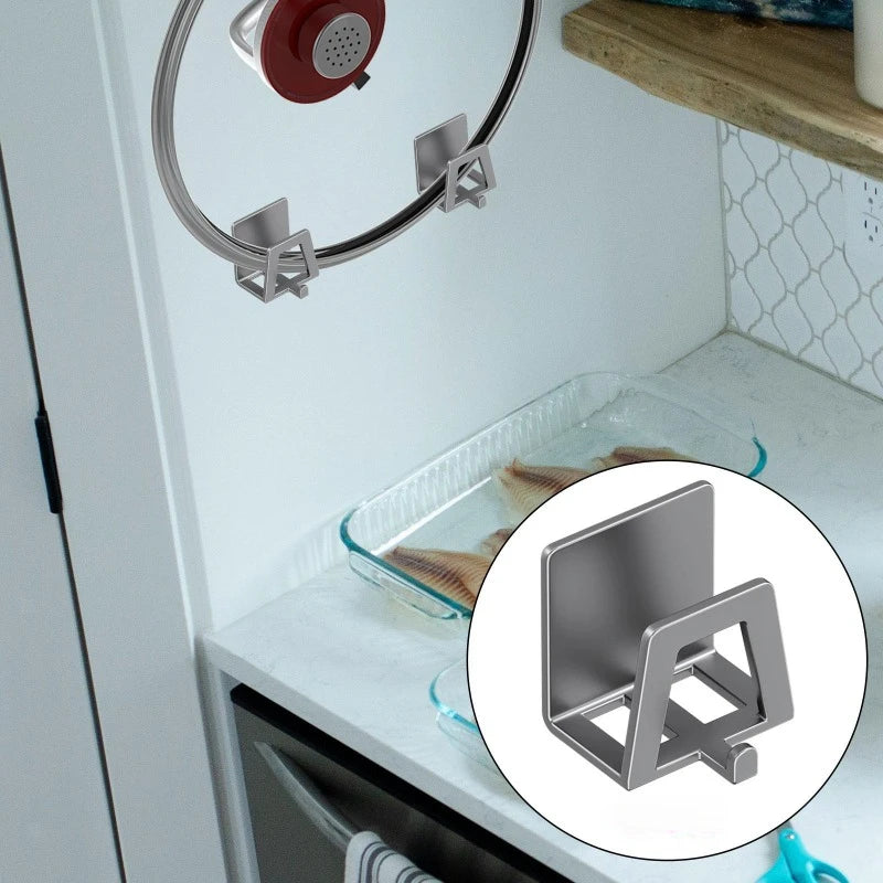 Carbon Steel Self-Adhesive Sponge Holder