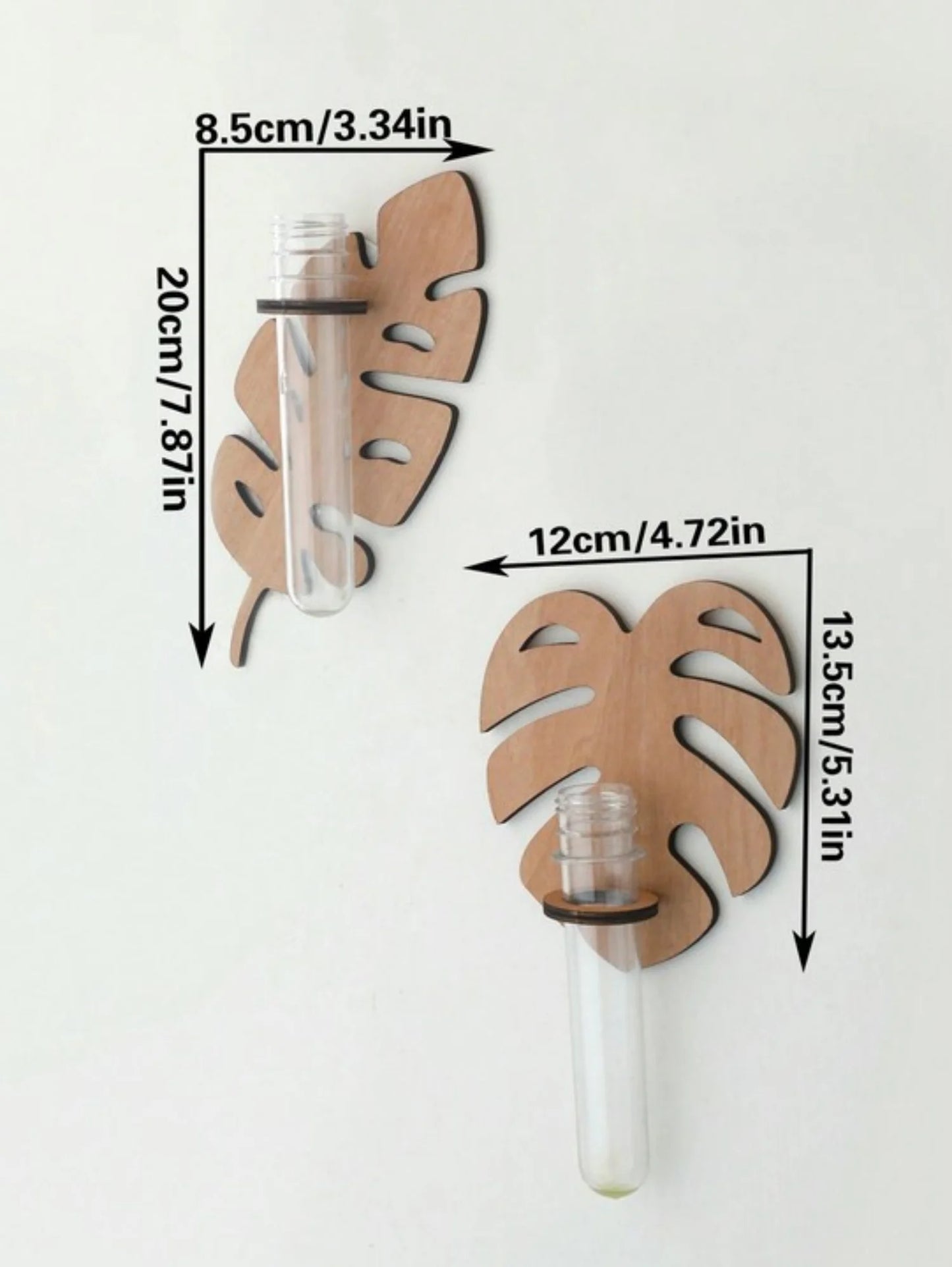 Leaf Design Wall Hanging Planters