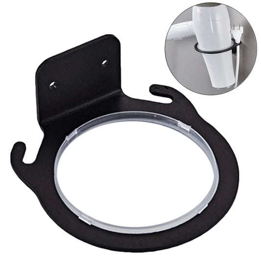 Space Aluminium Hair Dryer Holder & Organizer