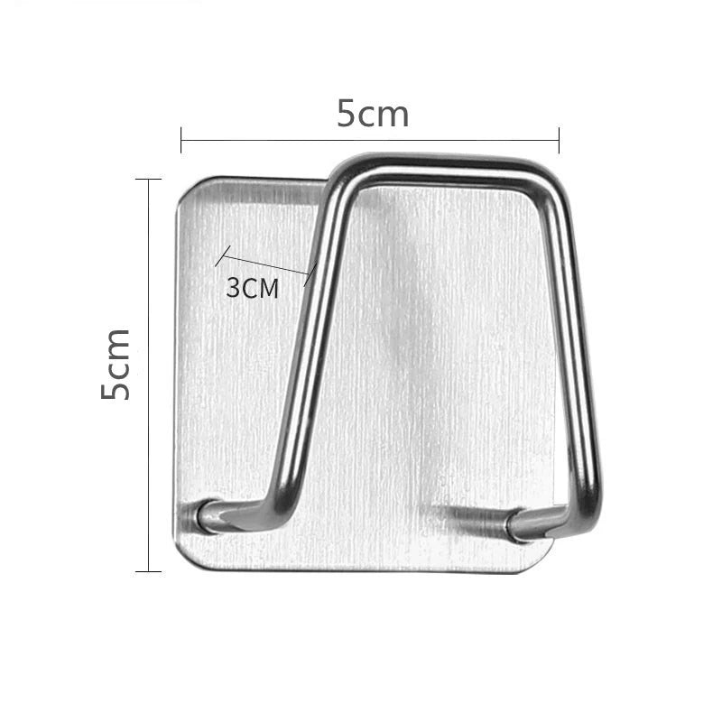 Minimalist Stainless Steel Sink Sponge Rack
