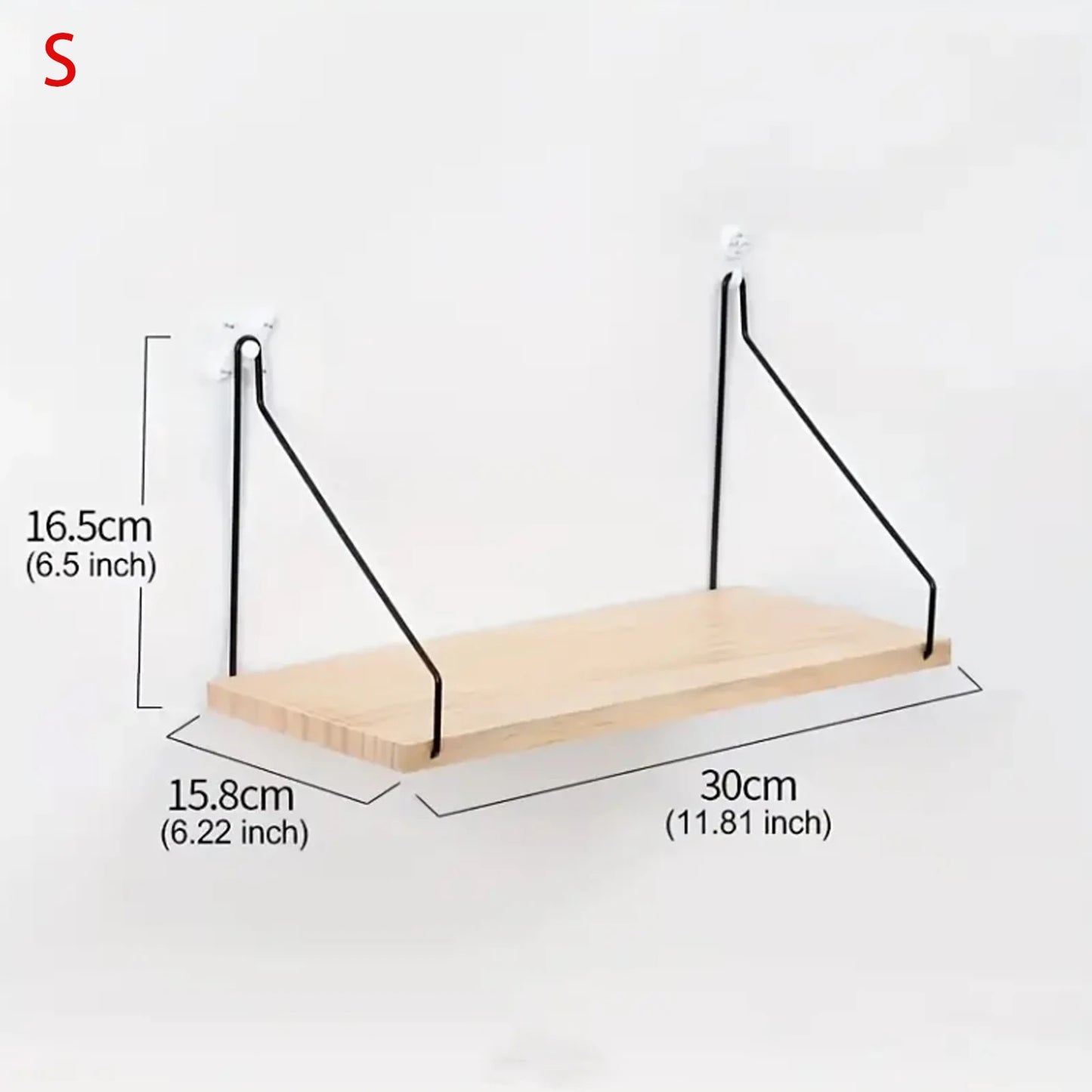Handmade Wooden Floating Shelf