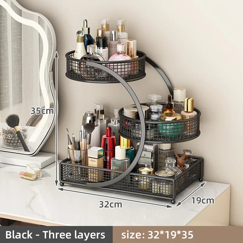 Multi-Layer Desktop Storage Rack