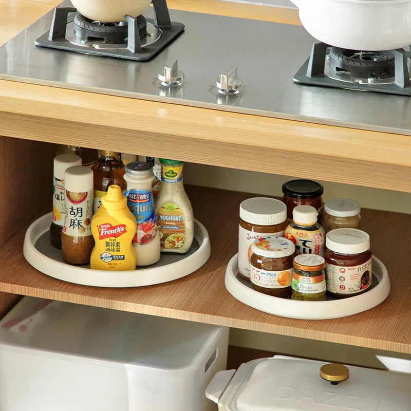360° Rotating Anti-Slip Kitchen Storage Rack