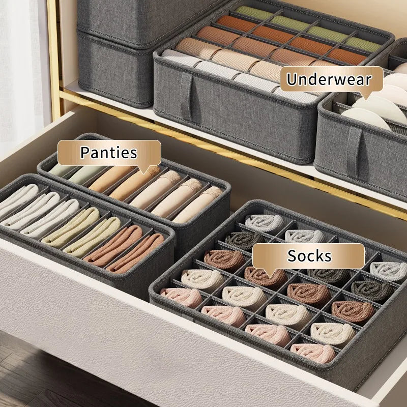 Drawer Organizer for Socks, Bras & Pants