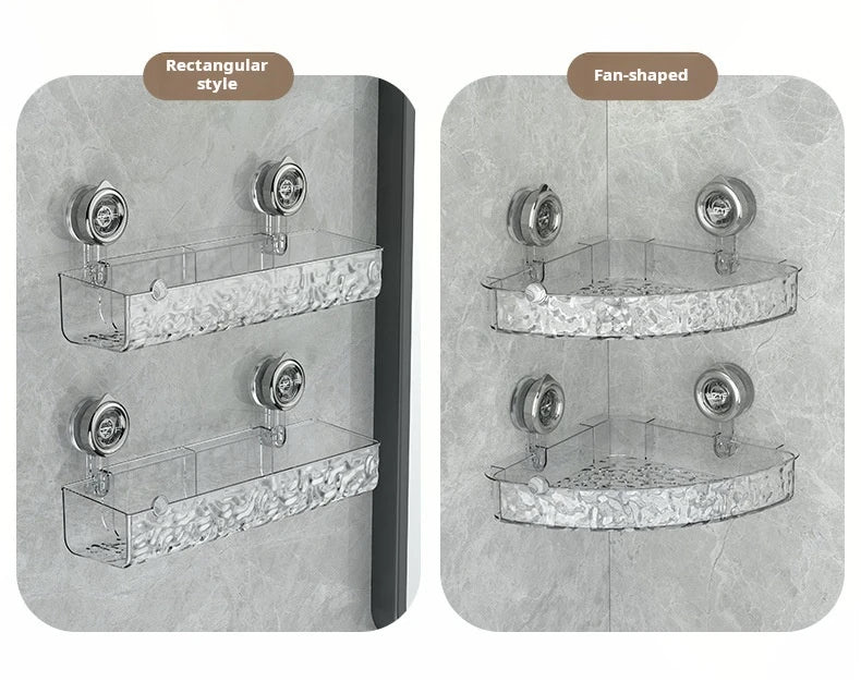 Suction Cup Bathroom Shelf