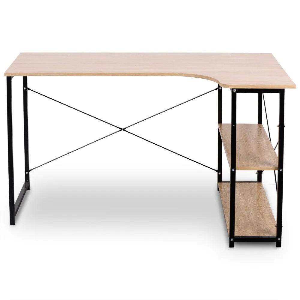 WOLTU 1PC Computer Table L-Shaped Office Desk  PC Laptop Table Workstation Study Writing Desk Dining Gaming Table